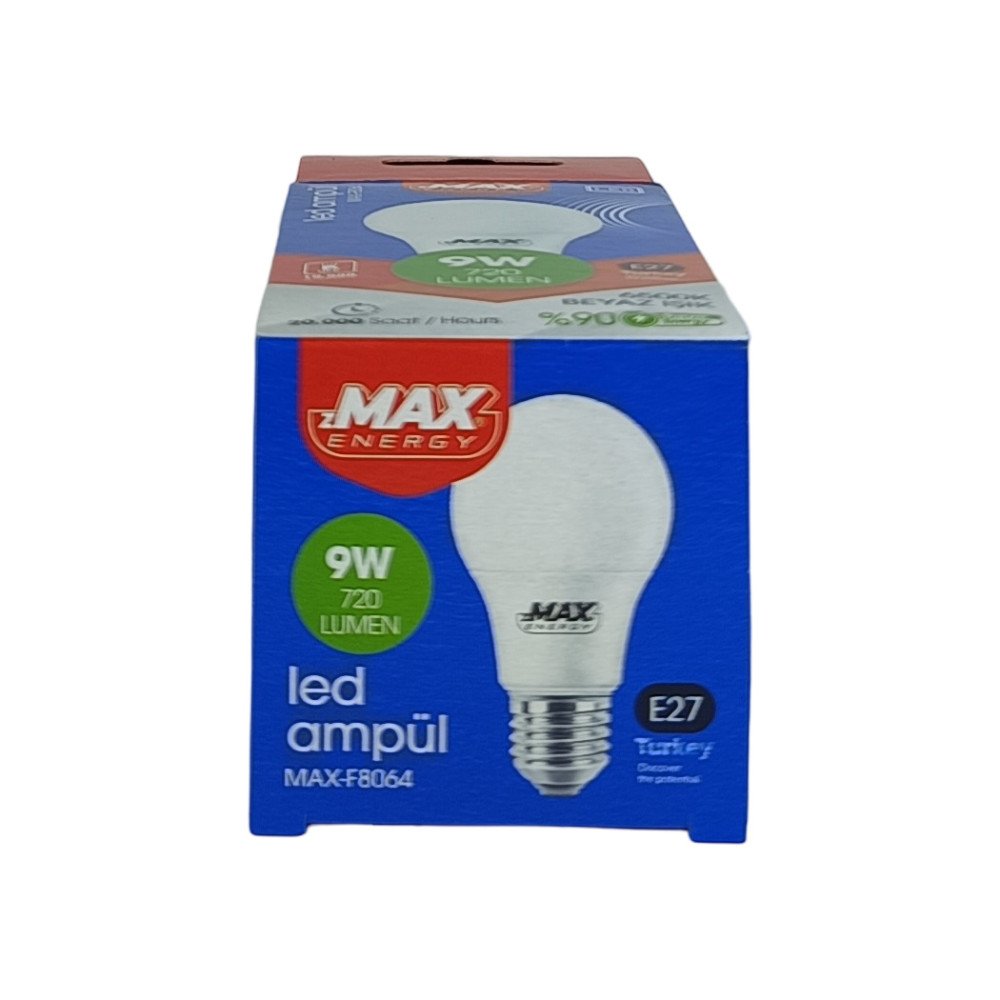 Max 9W 720 Lümen LED Ampul 10 Adet