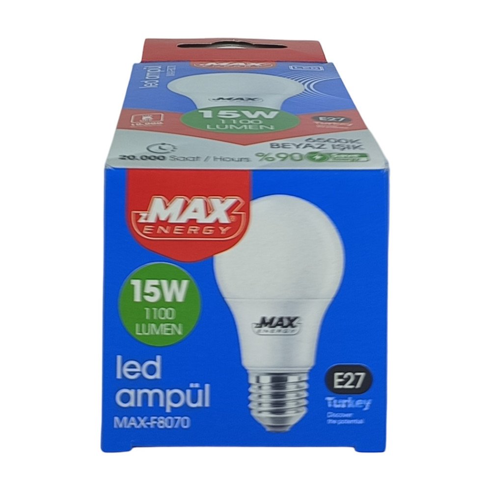 Max 15W 1100 Lümen LED Ampul 10 Adet