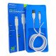 ACK-116 3A Hızlı Şarj Kablosu 1 Metre USB Type-C Şarj Kablosu