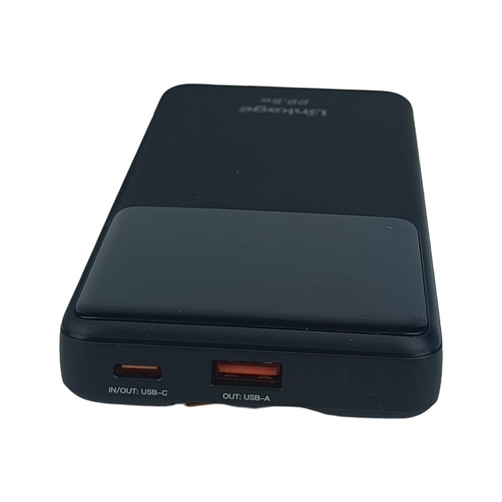 Linkage LKP-64 10000 mAh 22.5W Type-C ve Lightning Kablolu Powerbank LCD Gösterge
