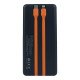 Linkage LKP-64 10000 mAh 22.5W Type-C ve Lightning Kablolu Powerbank LCD Gösterge