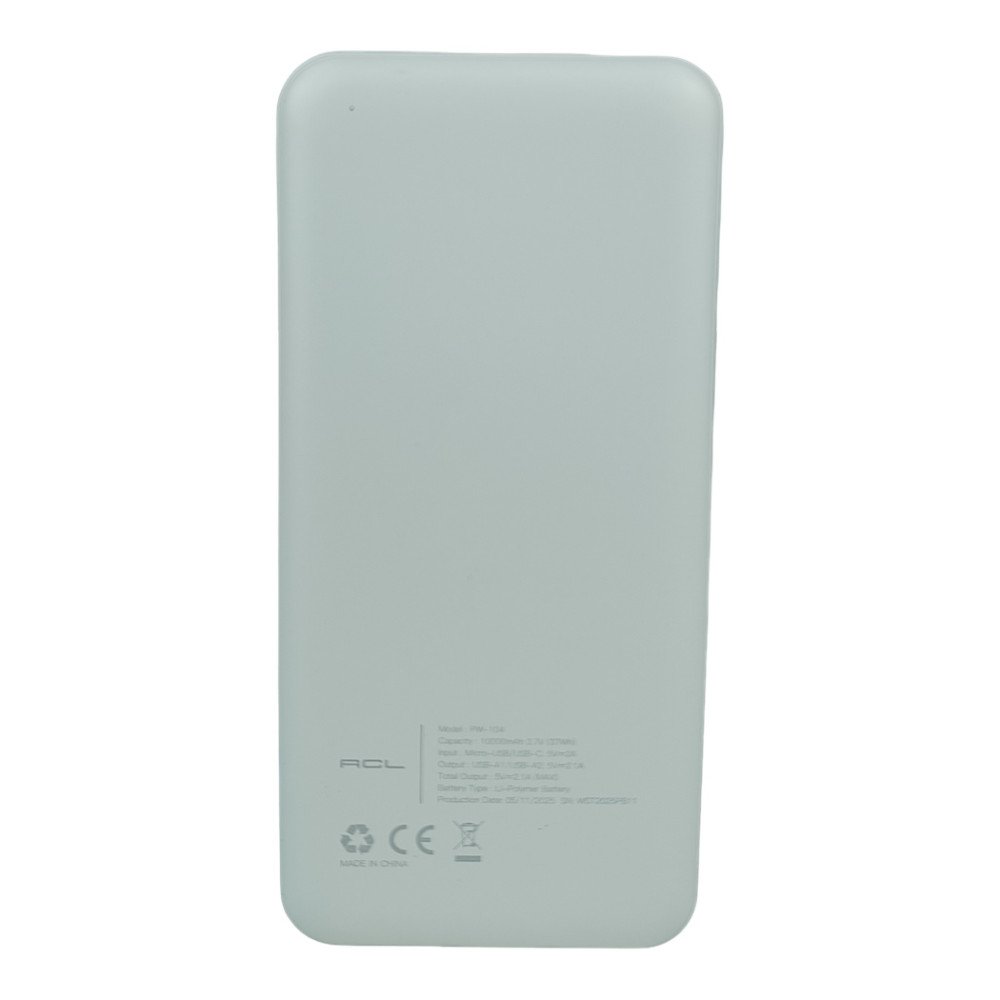 PW-104 10000 mAh Taşınabilir Powerbank USB Type-C Hızlı Şarj