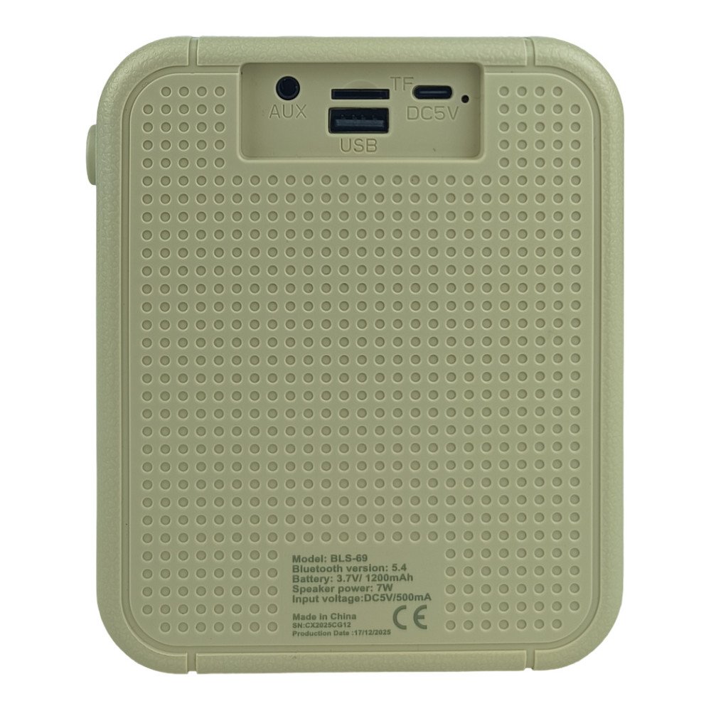 Blic BLS-69 RGB TWS 7W RMS Bluetooth Speaker Çoklu Cihaz Uyumlu