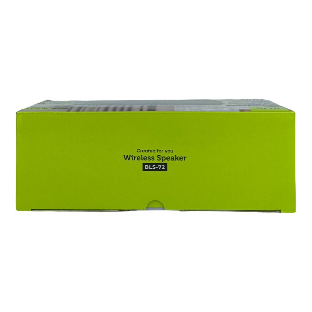 BLS-72 Bluetooth Hoparlör 12W Güçlü Bass TWS Stereo USB/TF Destekli Taşınabilir Kablosuz Speaker