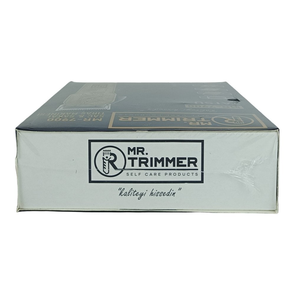 Mr. Trimmer MR-7900 Detailer Şarj Göstergeli 6 Kademeli 8000 RPM 1800 mAh Saç Sakal Erkek Bakım Tıraş Makinesi