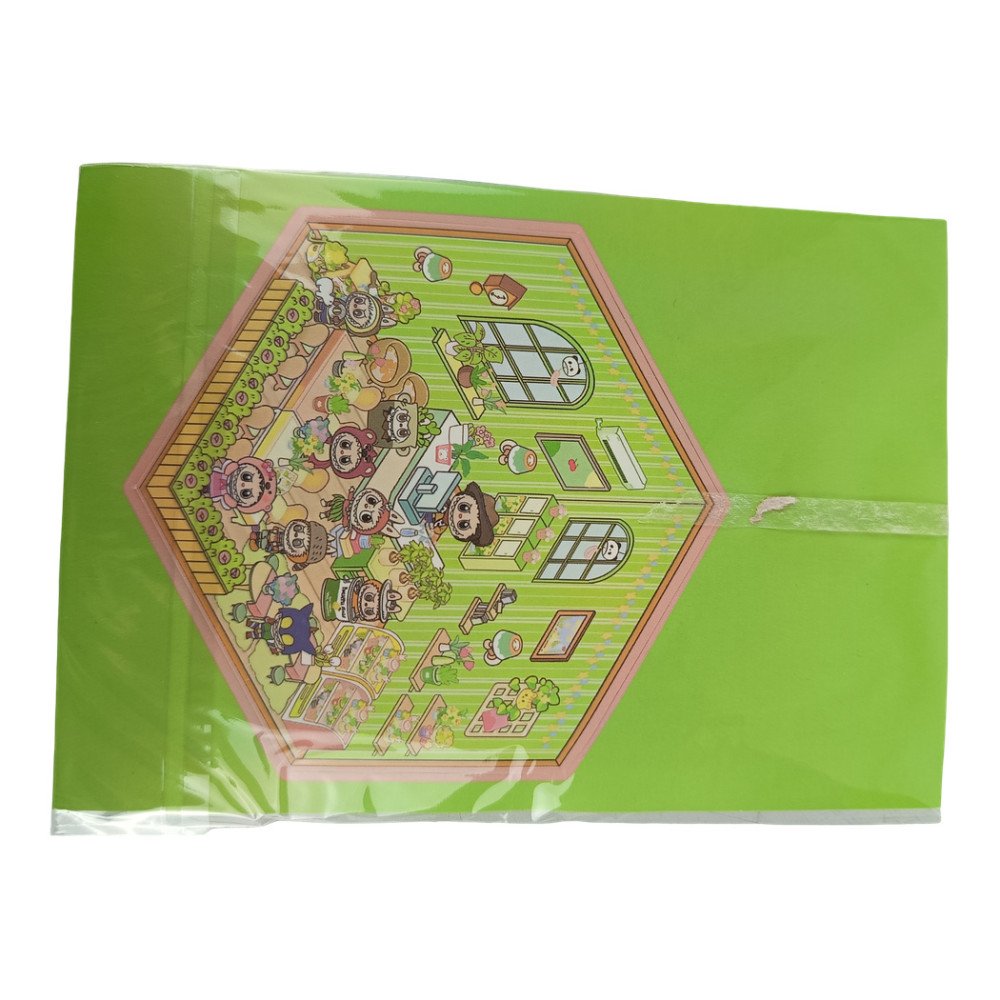 OLG-TAX60 Kartela 3D Labubu Sticker 24 Adet