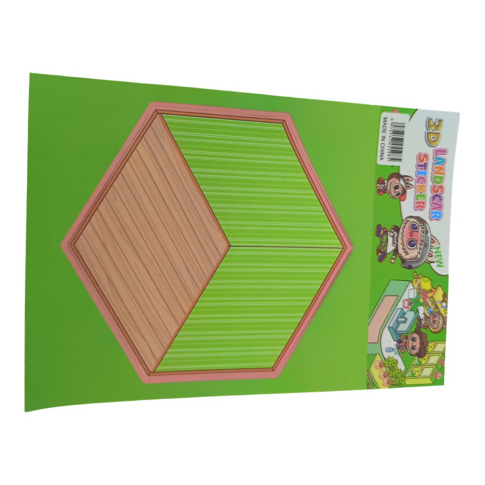 OLG-TAX60 Kartela 3D Labubu Sticker 24 Adet