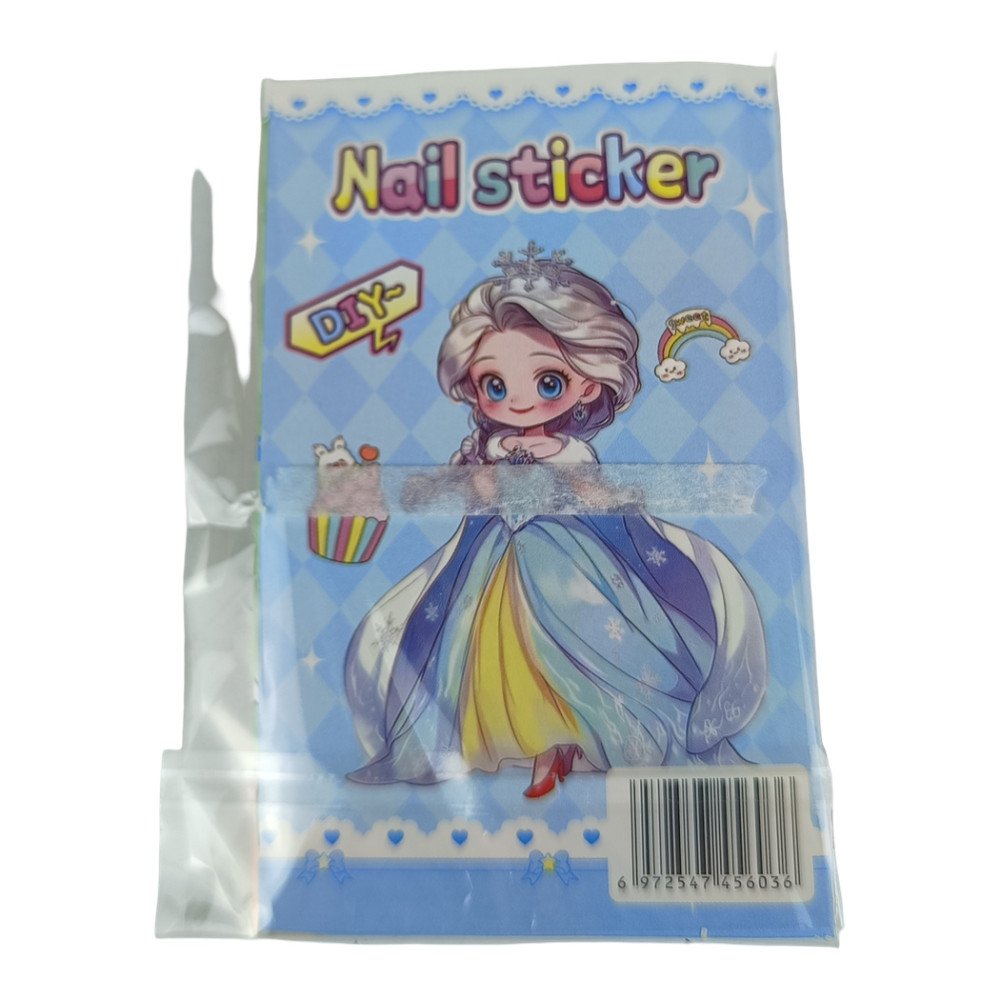 OLG-MY342 Kartela Tırnak Sticker Yapıştırma 20 Adet