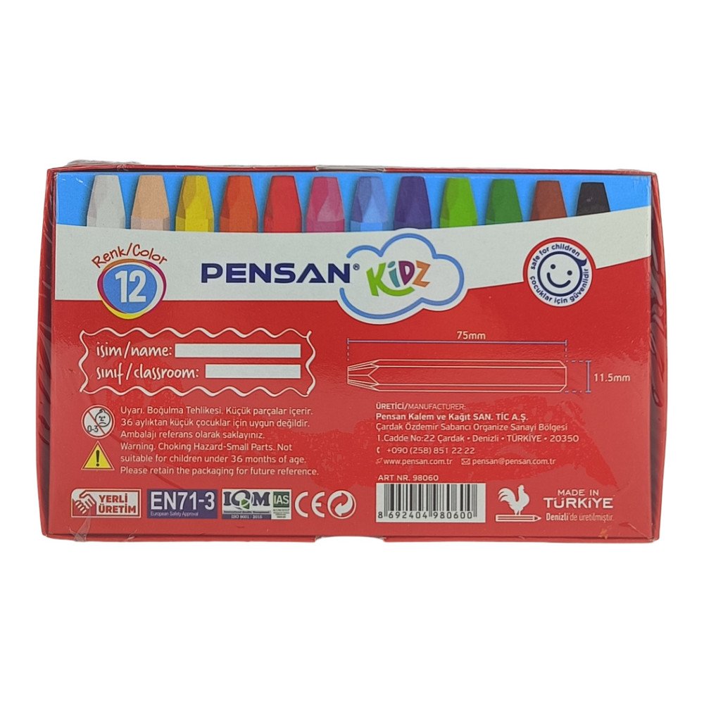 Pensan Kidz Pastel Boya