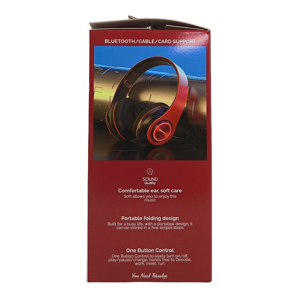 ACL ABK-03 Kulak Üstü Bluetooth Kulaklık