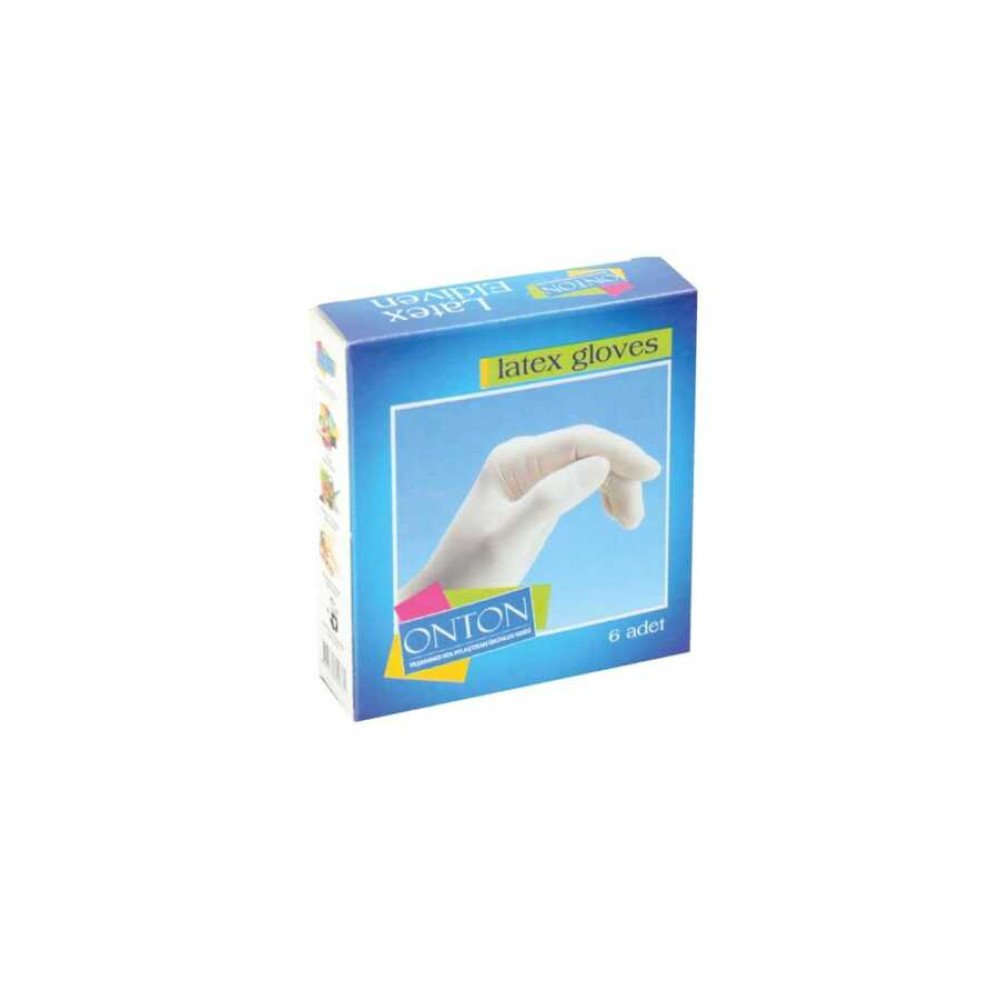 Pudralı Lateks Eldiven *6Çift X 24 Paket