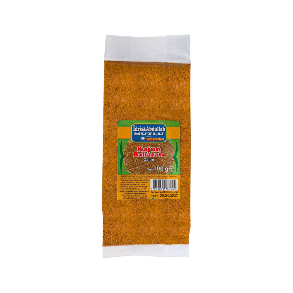 Mutlu Baharat Kajun Baharat 100Gr