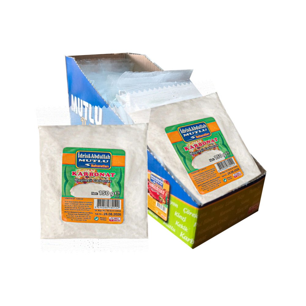 Mutlu Baharat Karbonat Kutulu 150Gr X 20 Paket