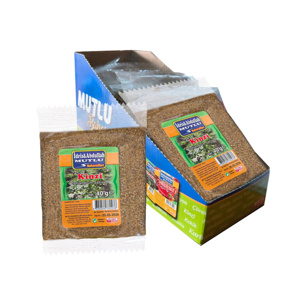 Mutlu Baharat Kişniş Kutulu 40Gr X 20 Paket