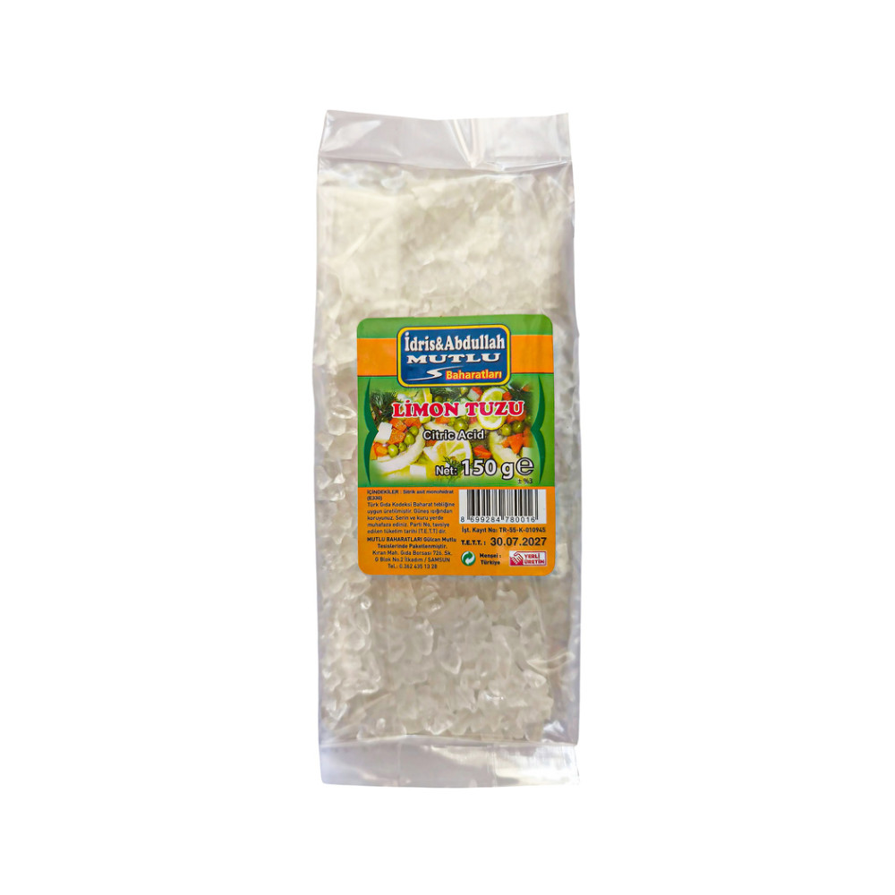 Mutlu Baharat Limon Tuzu 150Gr