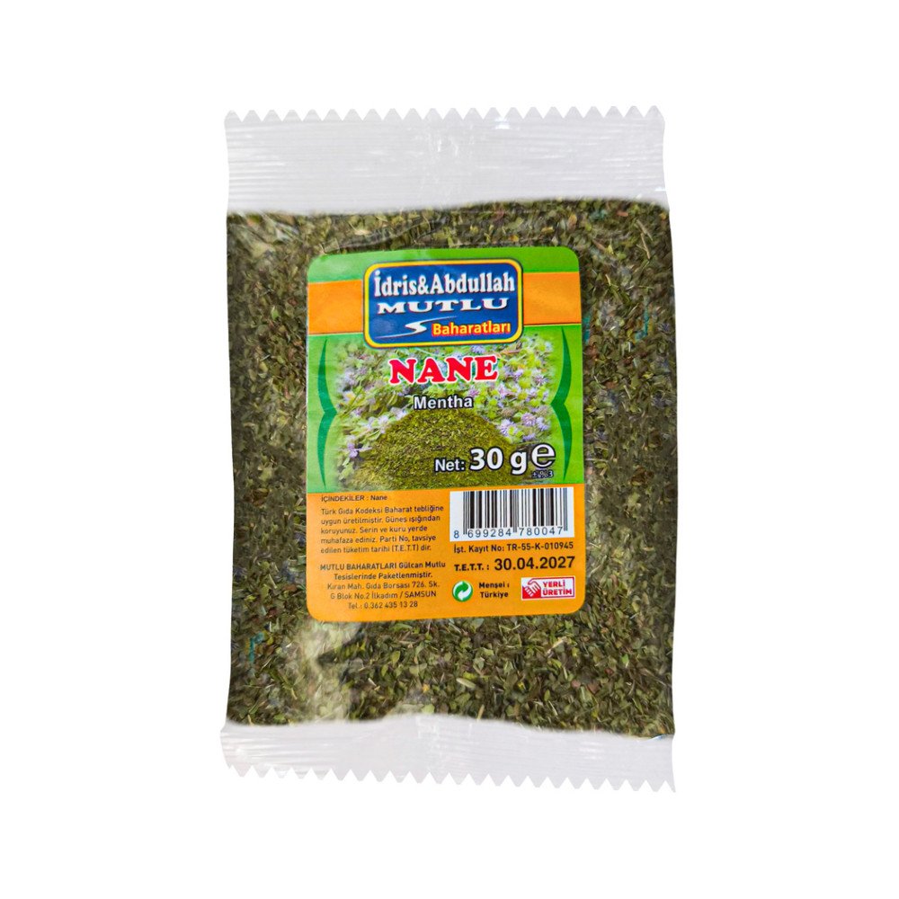 Mutlu Baharat Nane 30Gr X 20 Paket