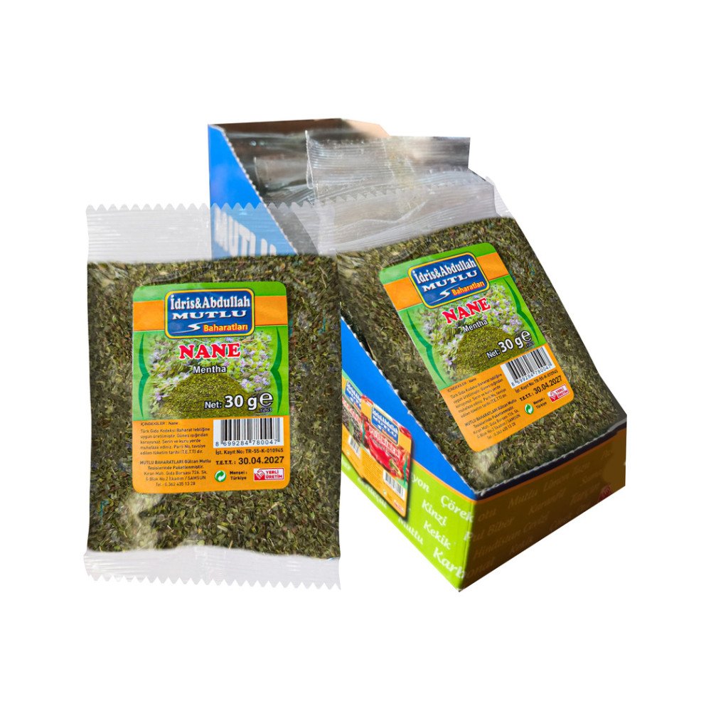 Mutlu Baharat Nane Kutulu 30Gr X 20 Paket