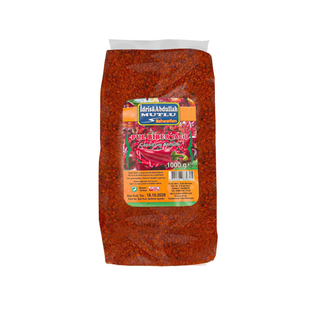 Mutlu Baharat Pul Biber 1Kg