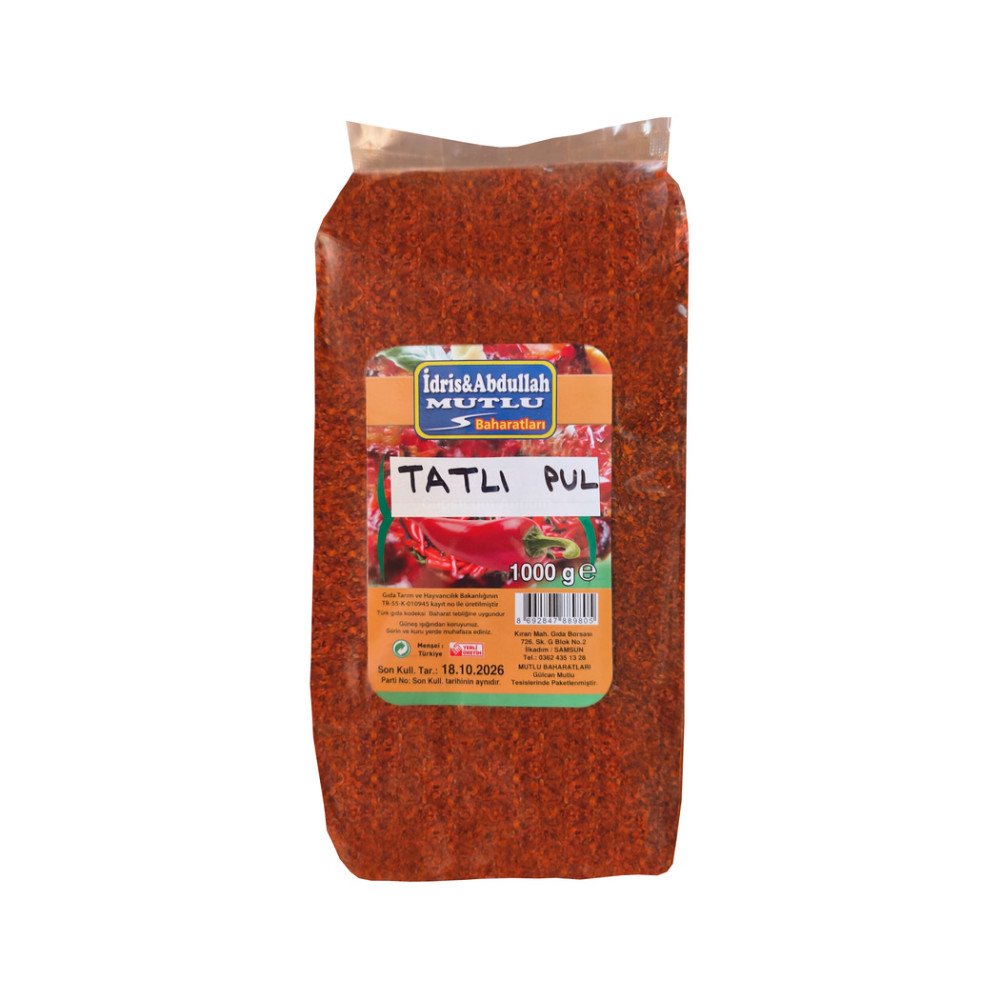 Mutlu Baharat Pul Biber 500Gr