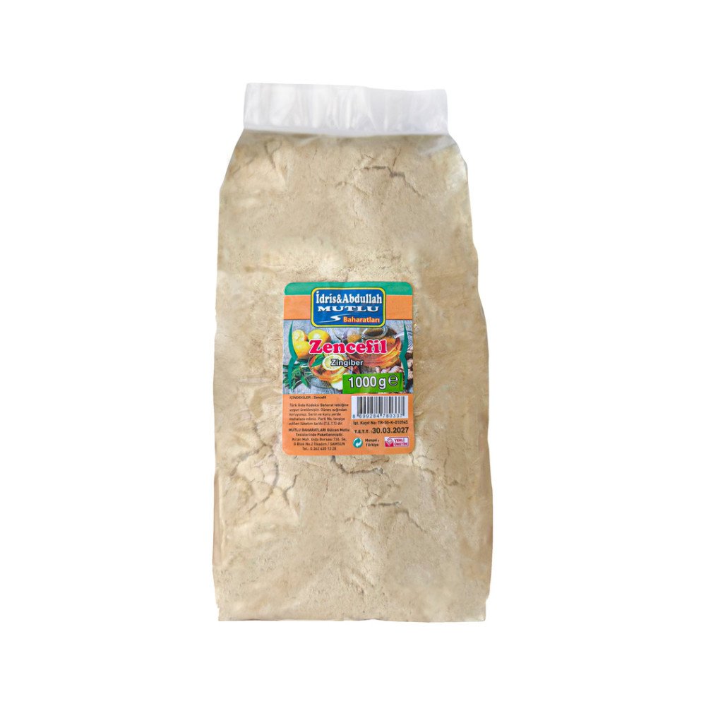 Mutlu Baharat Zencefil 1Kg
