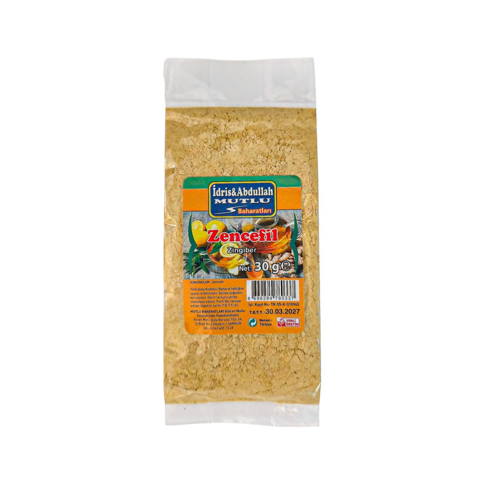 Mutlu Baharat Zencefil 30Gr