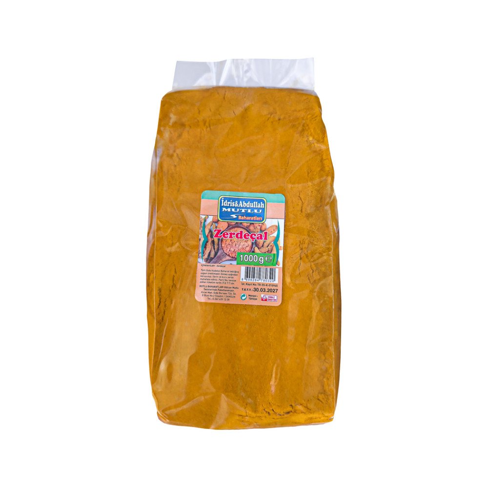 Mutlu Baharat Zerdeçal 1Kg