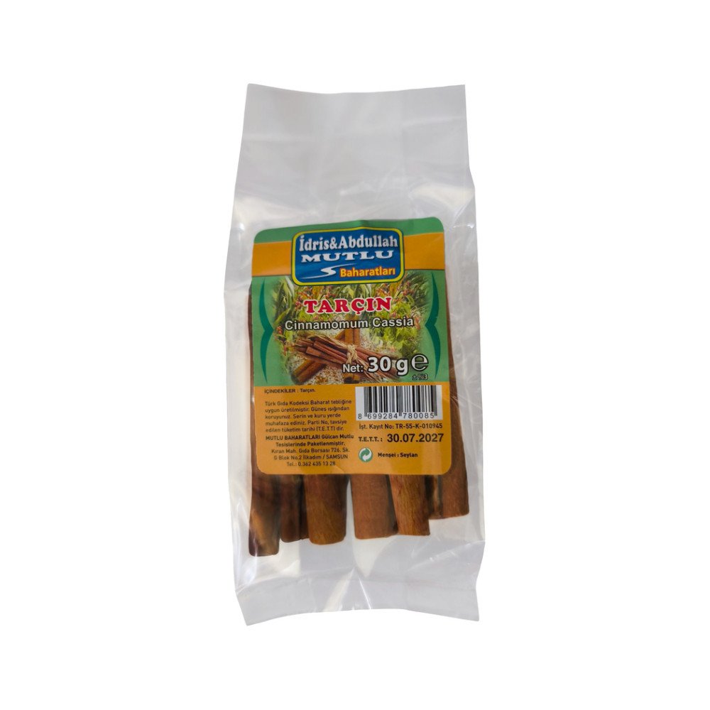 Mutlu Baharat Çubuk Tarçın 30Gr X 20 Paket