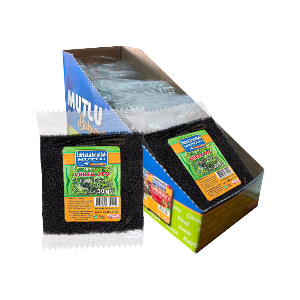 Mutlu Baharat Çörek Otu Kutulu 30Gr X 20 Paket