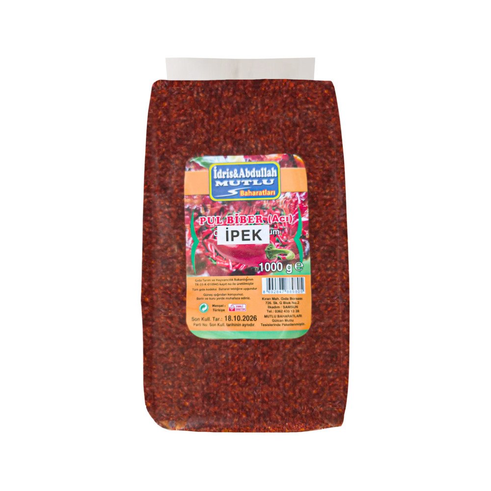 Mutlu Baharat İpek Pul Biber 1Kg