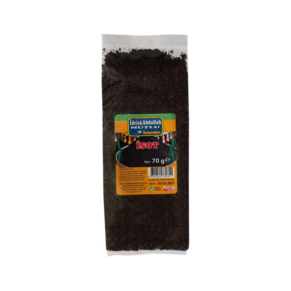 Mutlu Baharat İsot 70Gr