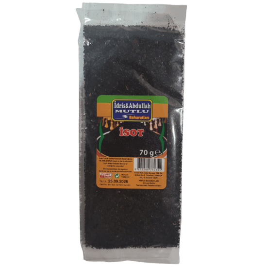 Mutlu Baharat İsot 70Gr