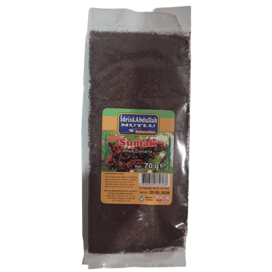 Mutlu Baharat Sumak 70Gr