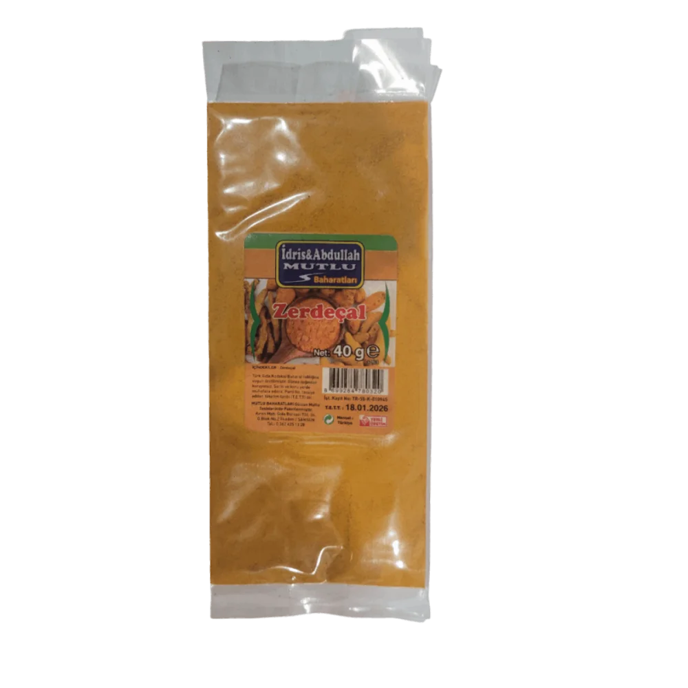 Mutlu Baharat Zerdeçal 40Gr Mutlu Baharat Zerdeçal 40Gr