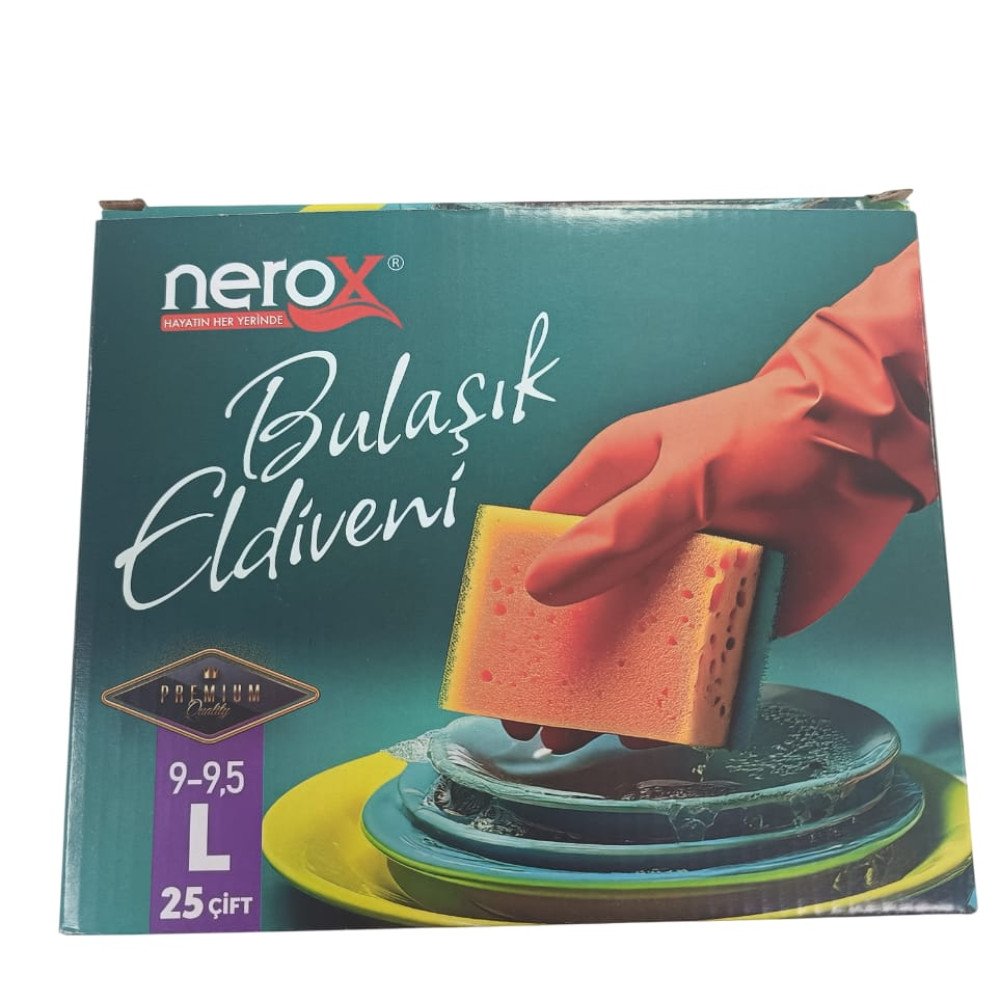 NEROX BULAŞIK ELDİVENİ NRX-995 9-9.5 L * 25 ÇİFT