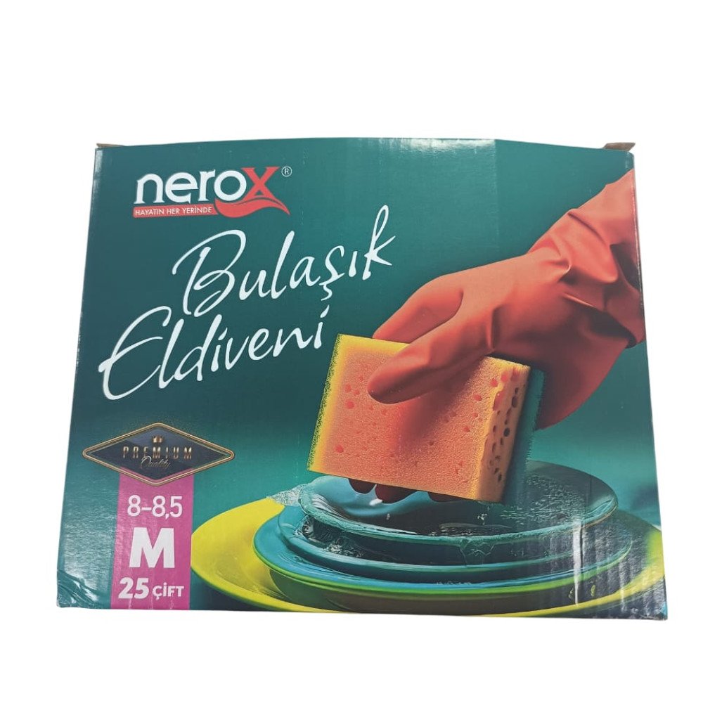 NEROX BULAŞIK ELDİVENİ NRX-885 8-8.5 M * 25 ÇİFT