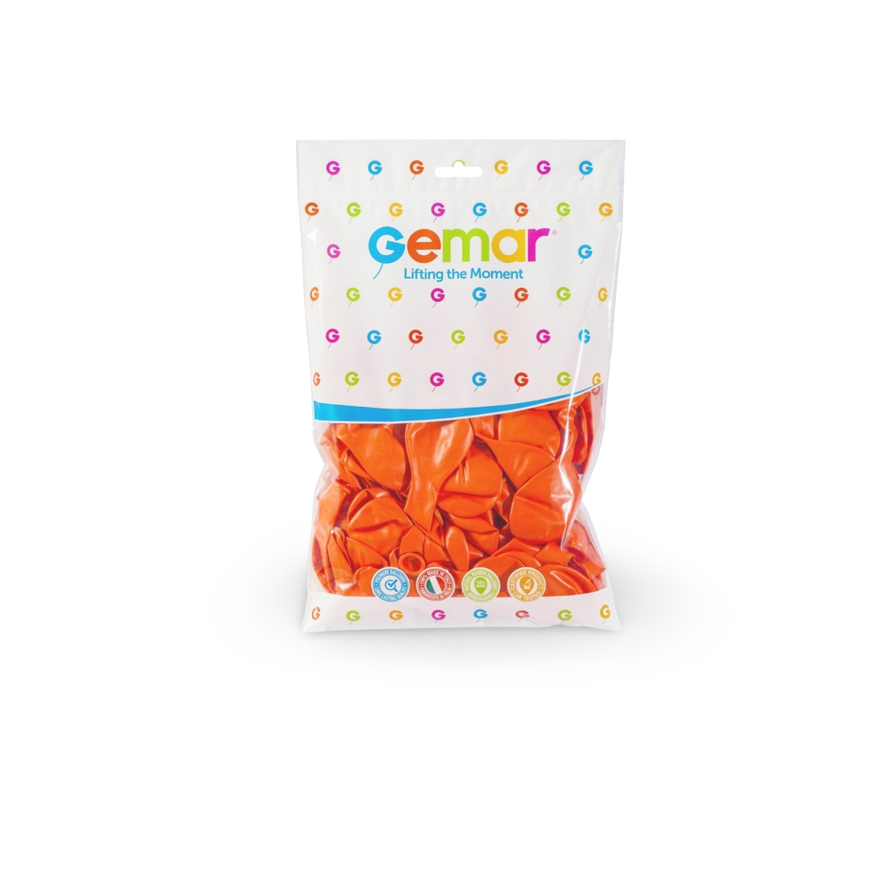 Balon Gemar Turuncu 10inch 100lü