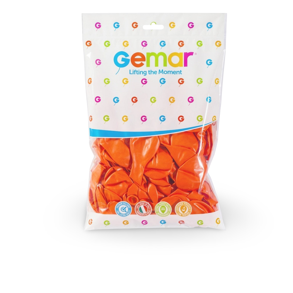 Balon Gemar Turuncu 10inch 100lü
