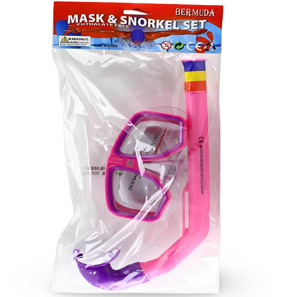 Bermuda Snorkel Maske Set AK405-140 Pvc