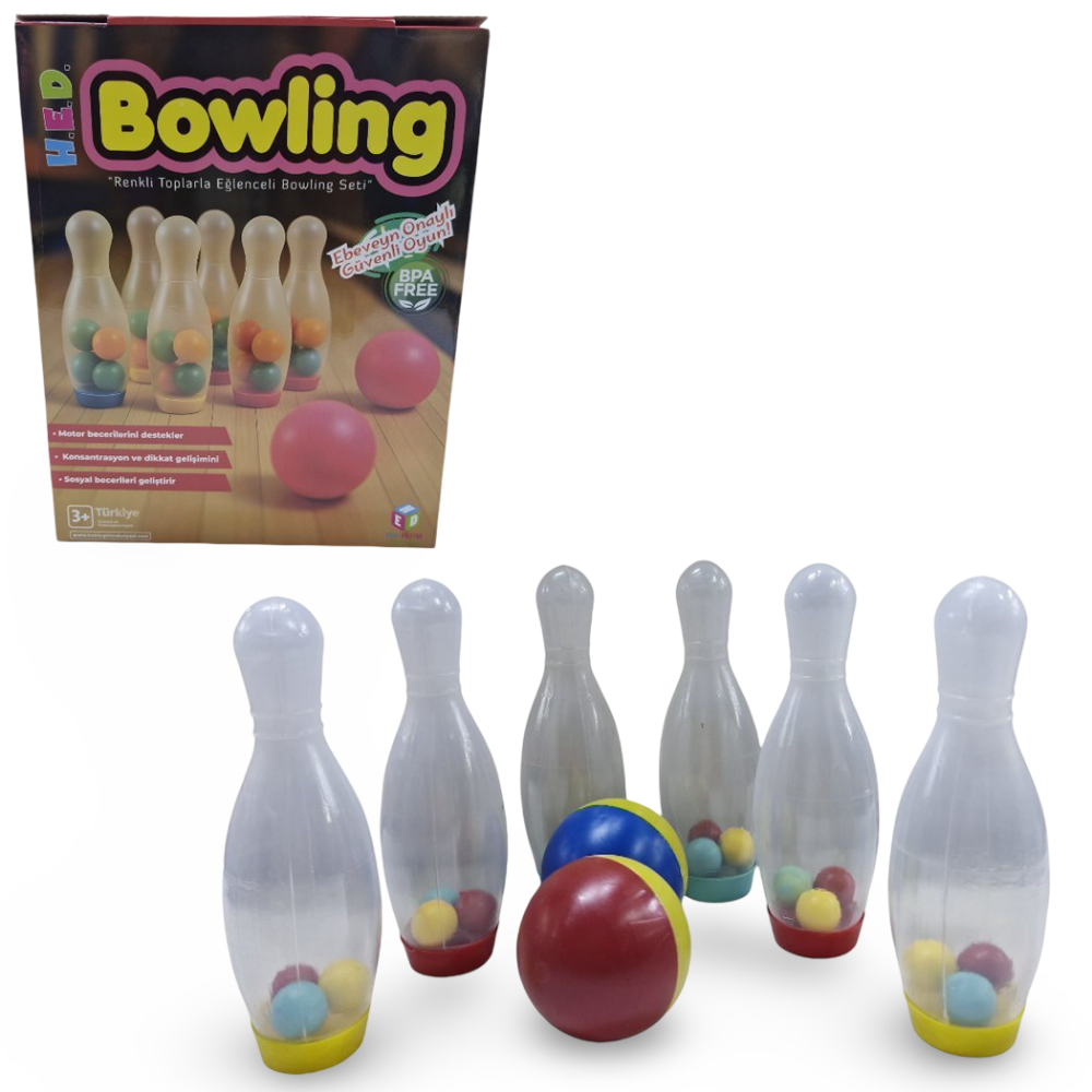 Bowling Hed742 Pvc Denge Oyunu 