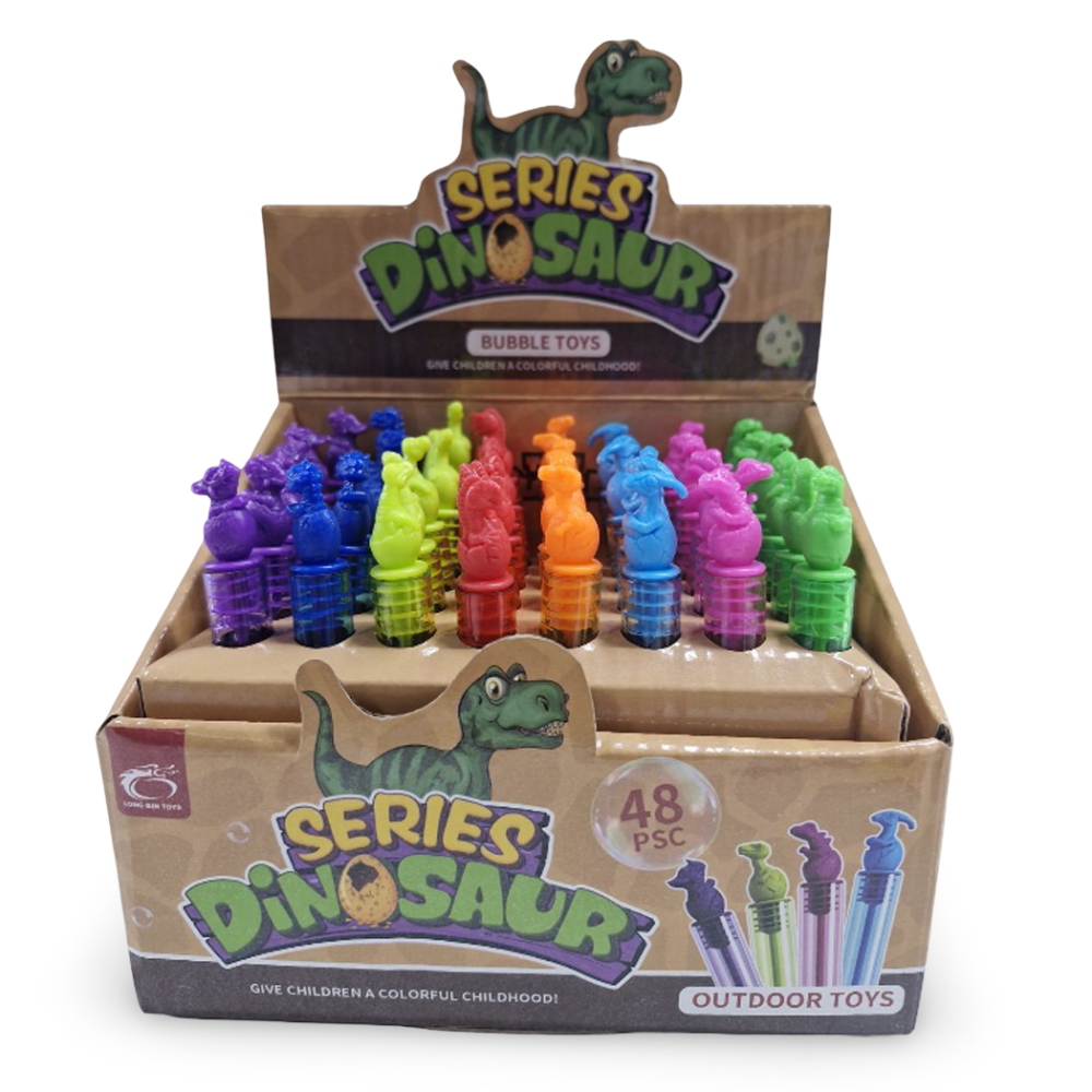 Bubble X Toys 0674 Köpük Dinazor Serisi 48li