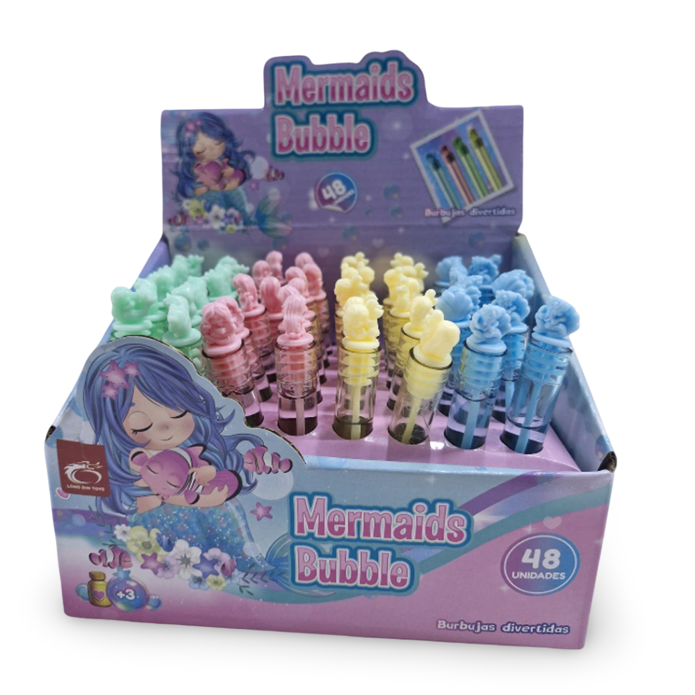 Bubble X Toys 0696 Köpük Deniz Kızı Serisi 48li