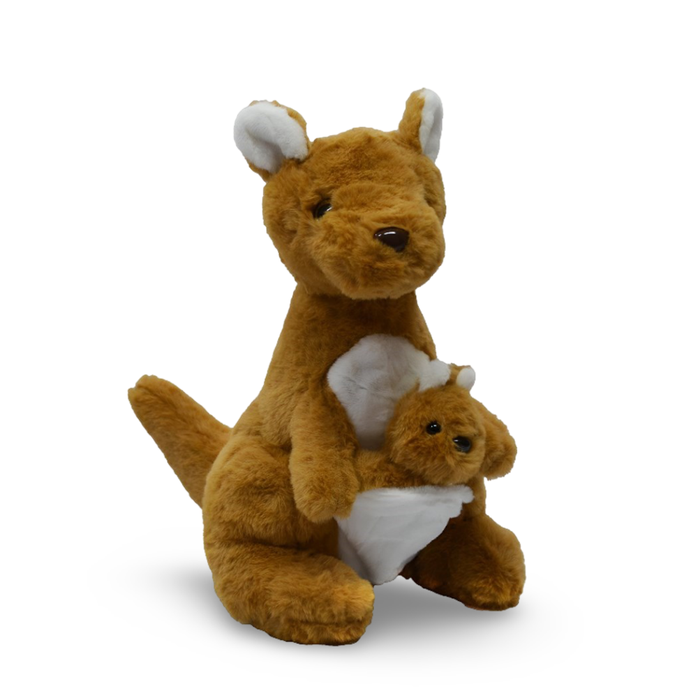 Halley 62323 Peluş 40cm Yavrulu Kanguru