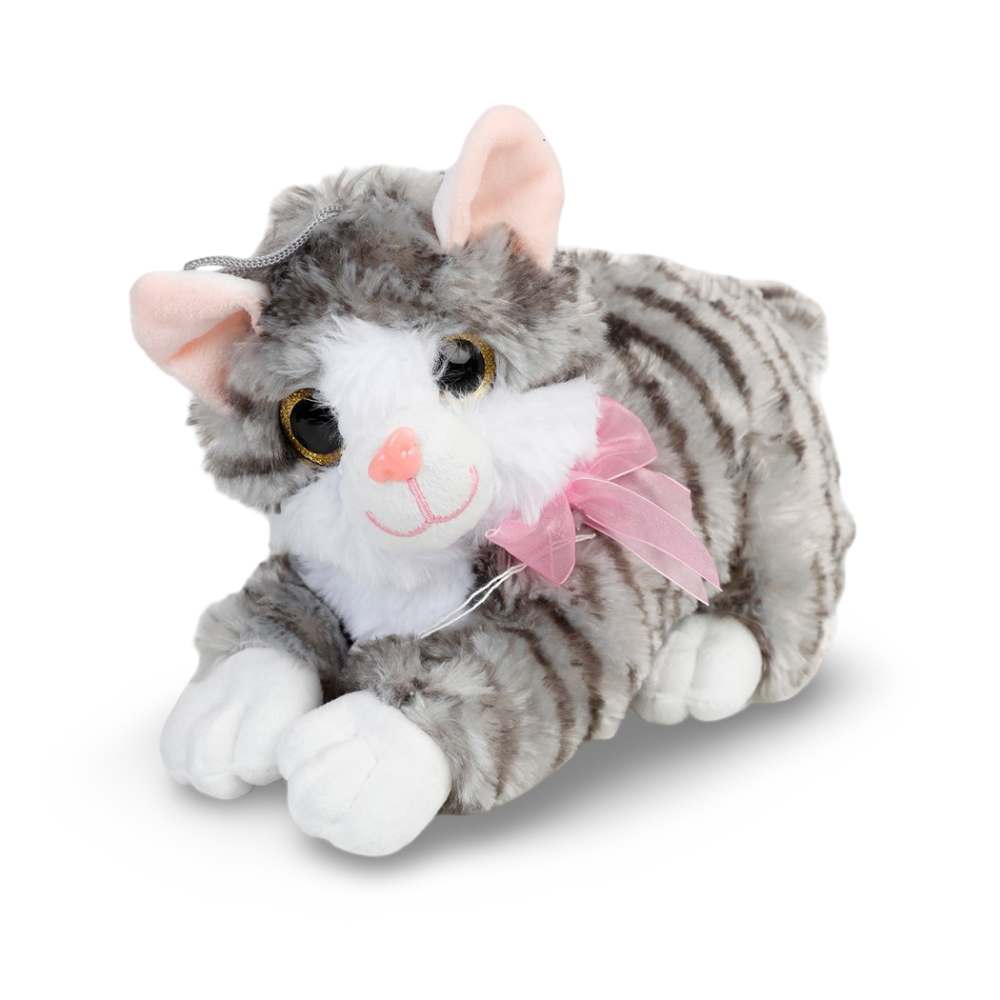 Halley 62367 25cm Peluş Miyavlayan Tekir Kedi 