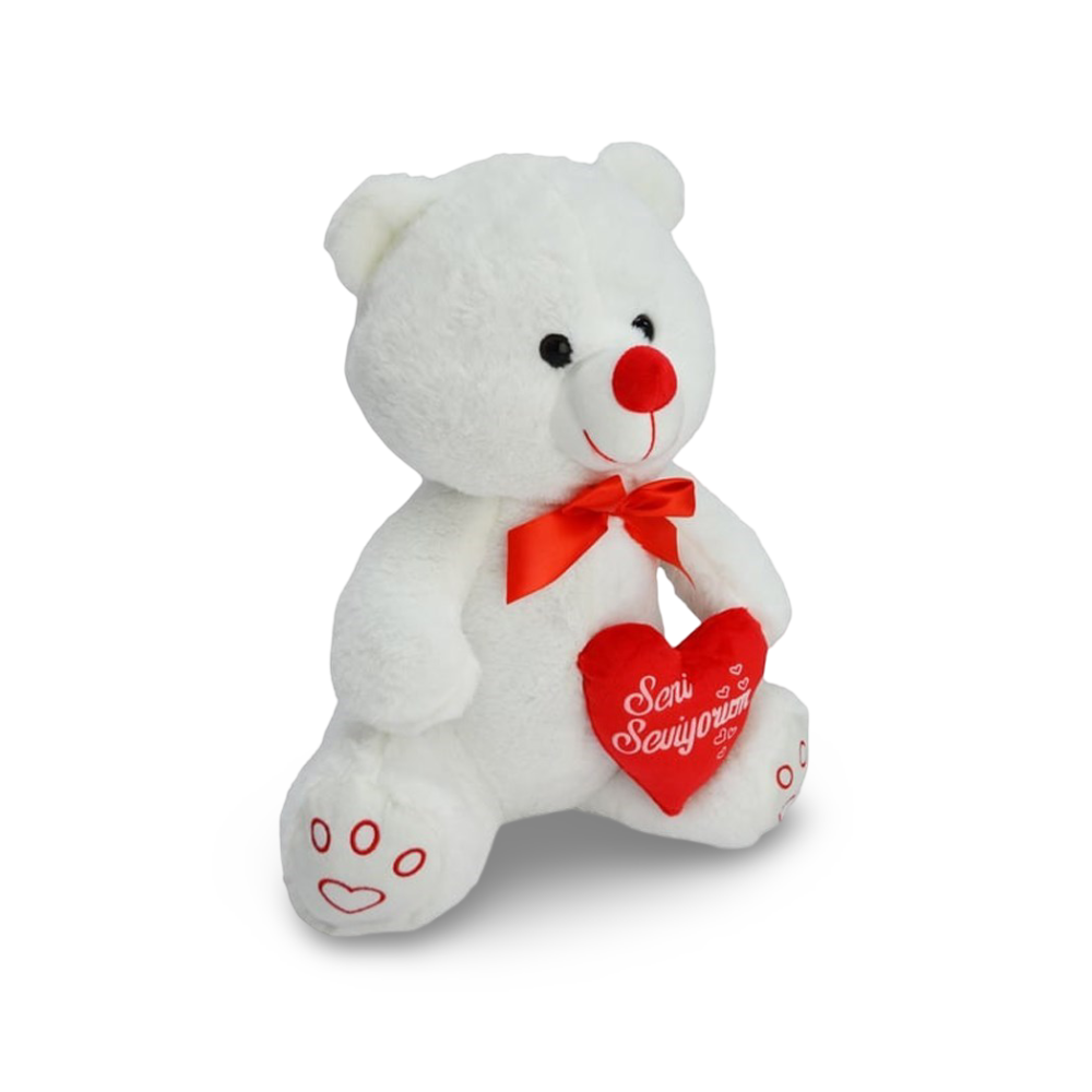 Halley 62528 Peluş 50cm Kalpli Ayı Halley 62528 Peluş 50cm Kalpli Ayı