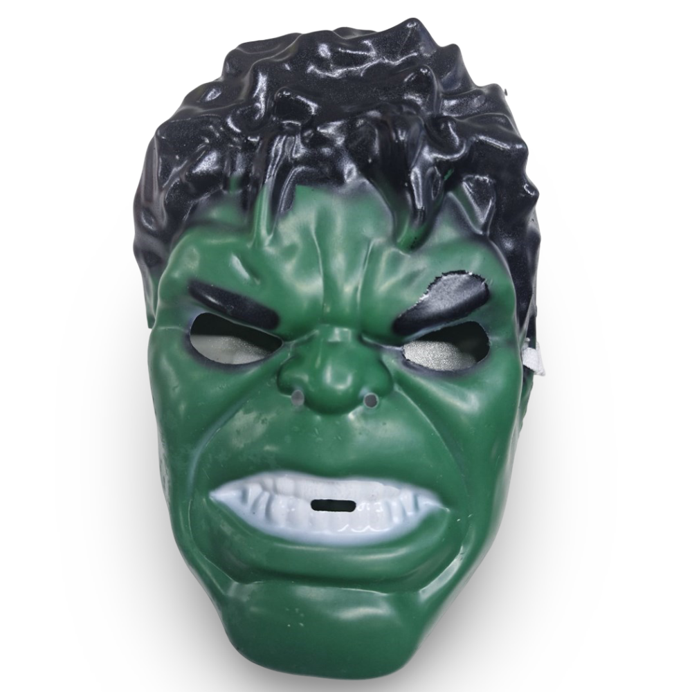 İpli Pvc Yeşil Adam Maske 12li