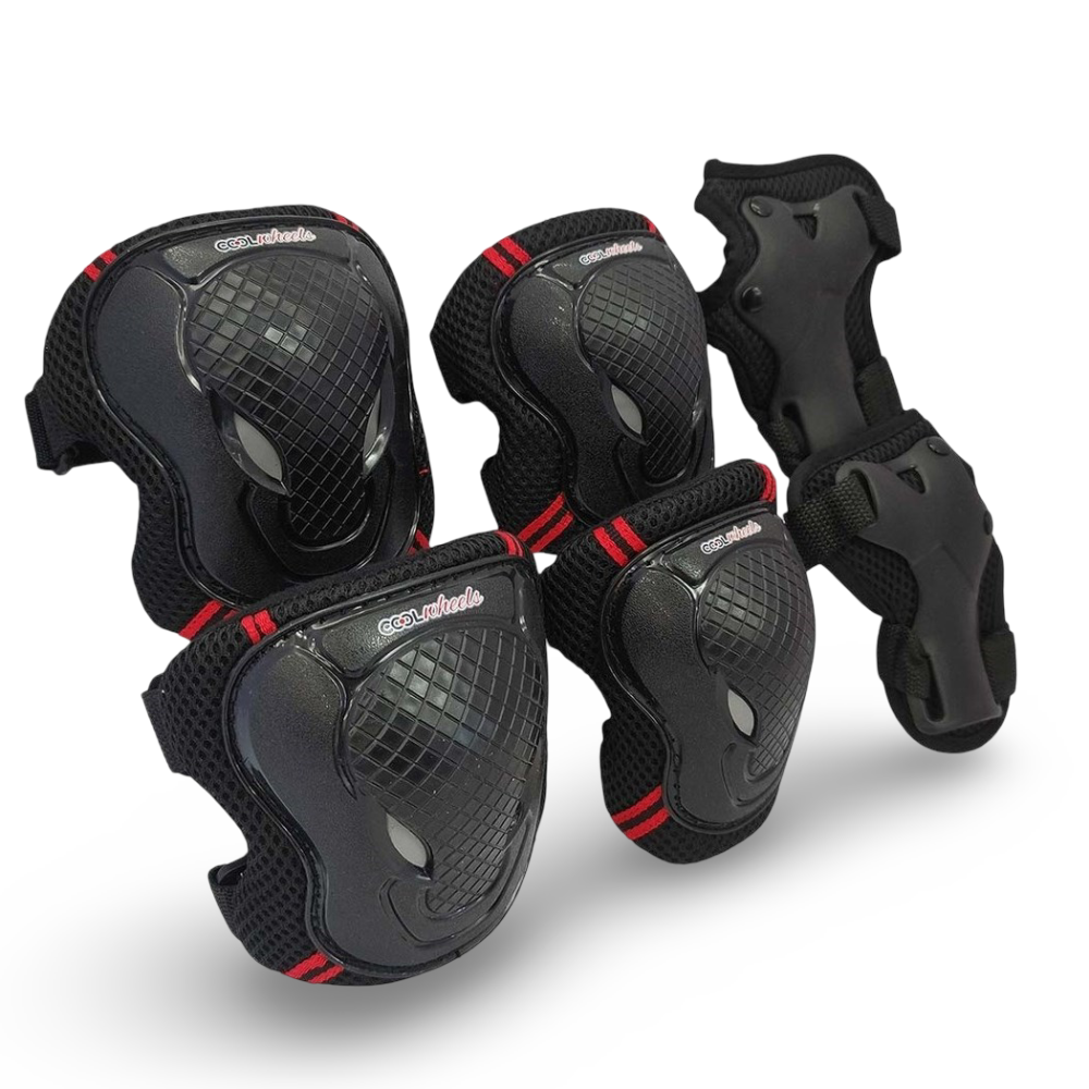 Koruyucu FR37715 Kırmızı Dizlik Dirseklik Set Lüx 