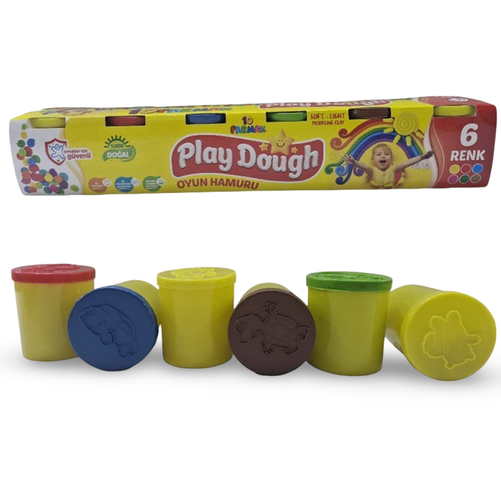 Play Dough 006 Oyun Hamuru 240gr 6lı Play Dough 006 Oyun Hamuru 240gr 6lı