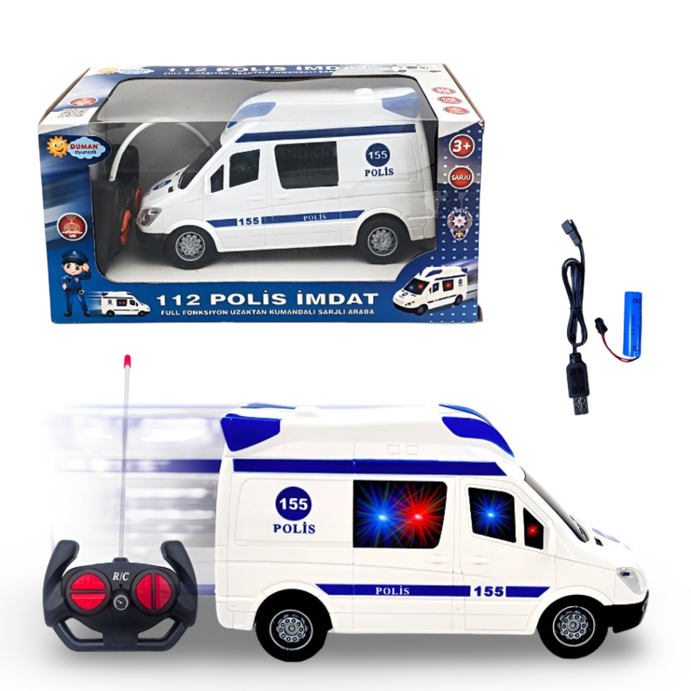 Uzaktan Kumandalı dmn345-240 F/f Şarjlı Polis Uzaktan Kumandalı dmn345-240 F/f Şarjlı Polis