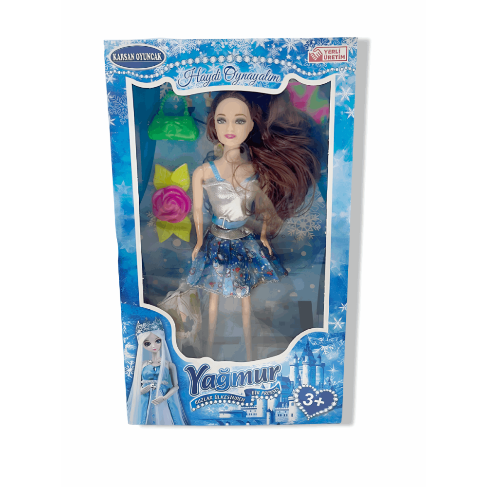 Kutulu KRD006 Aksesuarlı Yağmur Bebek Kutulu KRD006 Aksesuarlı Yağmur Bebek