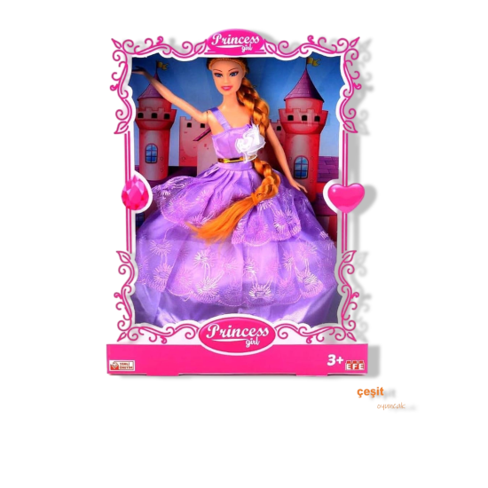 Uzun 204 Örgü Saçlı Princess Girls